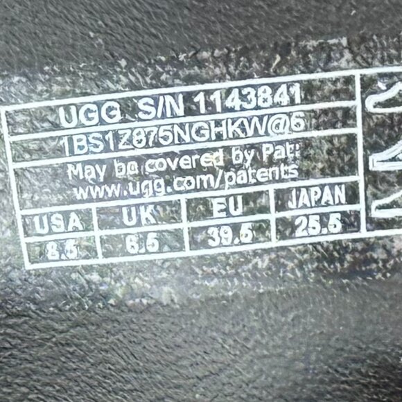 8.5 - Women's UGG Brisbane Platform Waterproof Leather Boots - Picture 8 of 9